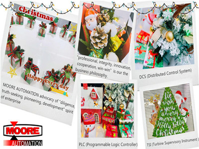 A Moore Automation deseja-lhe um Feliz Natal