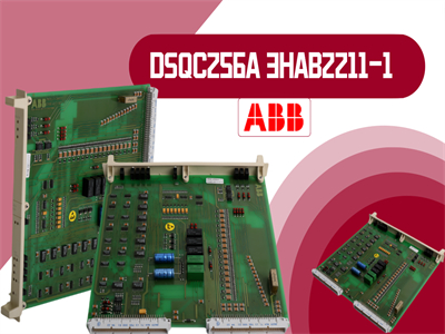Tudo o que você precisa saber sobre o módulo sensor ABB DSQC256A 3HAB2211-1