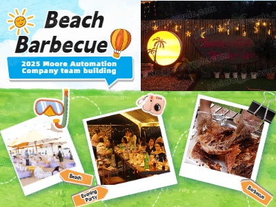 Avaliação do evento de formação de equipes Moore Automation Beach 2025 | Churrasco, jogos e uma festa despertam a paixão do verão