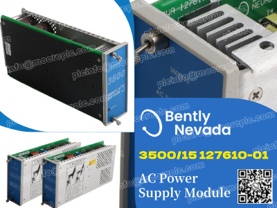 Compreendendo as fontes de alimentação CA e CC Bently Nevada 3500/15