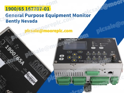 Apresentando o monitor de equipamentos de uso geral Bently Nevada 1900/65 167707-01