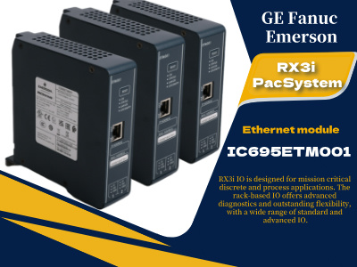 Aprimorando a conectividade industrial: uma análise aprofundada do módulo Ethernet GE IC695ETM001