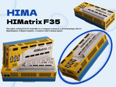 Uma visão geral do controlador relacionado à segurança HIMA HIMatrix F35