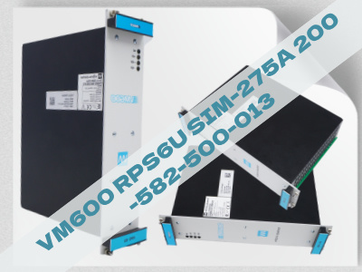 VIBRO MEDIDOR VM600 RPS6U SIM-275A 200-582-500-013 Módulo de fonte de alimentação