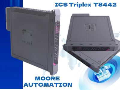 Módulo de monitor de velocidade TMR confiável Triplex ICS T8442