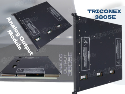 Explorando o módulo de saída analógica Triconex 3805E: principais recursos e benefícios