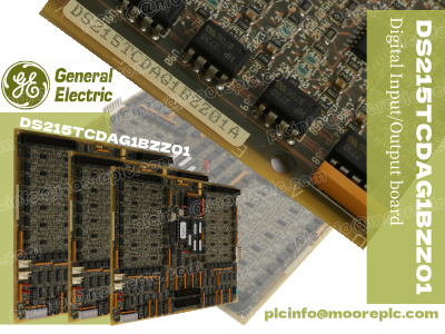Compreendendo a placa de E/S digital GE DS215TCDAG1BZZ01A