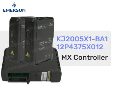 Emerson KJ2005X1-BA1 (12P4375X012): Controlador MX de alto desempenho para sistemas DeltaV