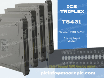 Módulo de entrada analógica ICS Triplex T8431 Trusted® TMR 24 Vcc: recursos e benefícios